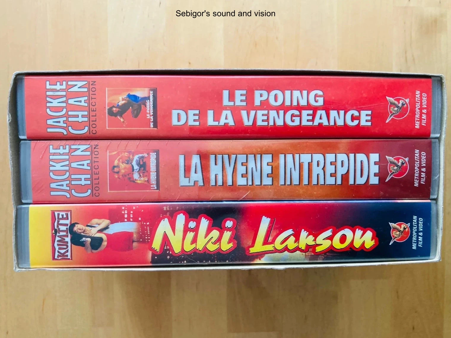 Coffret 3 VHS Jackie Chan. – photo 2